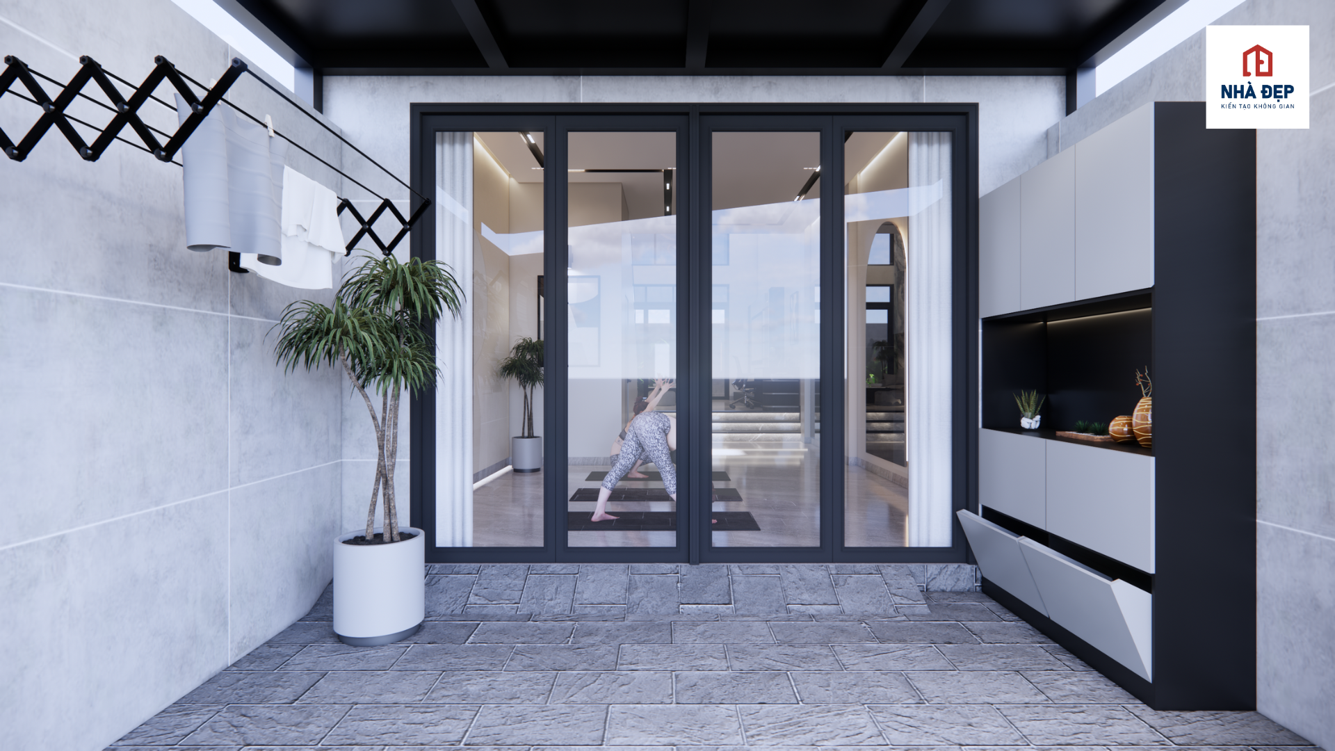 Hình ảnh sân trước 