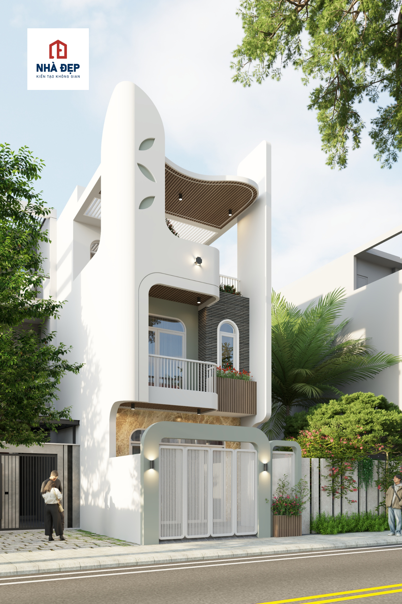 Video thiết kế 3D nhà phố